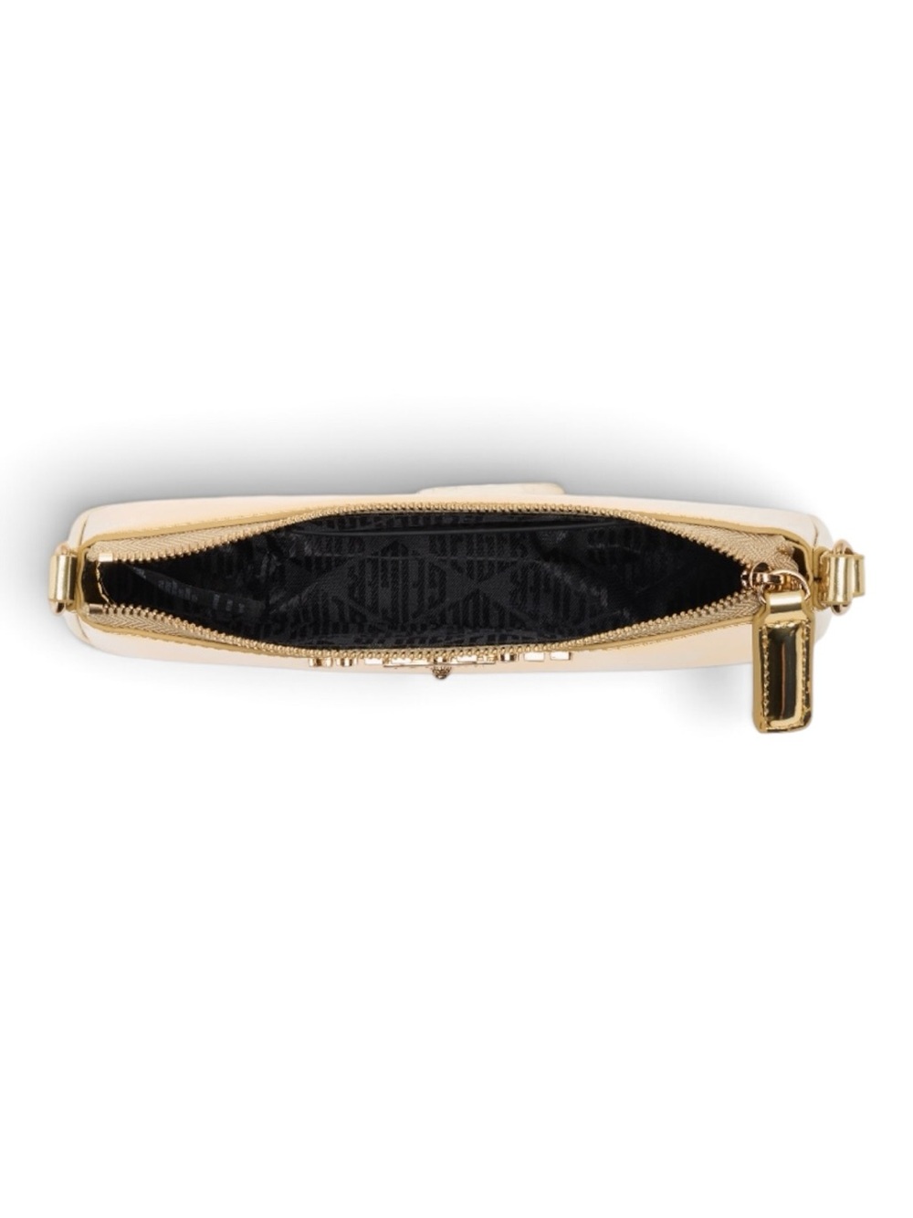 Kurt Geiger NWOT Small Metallic Gold Highgate Wristlet - Picture 5 of 6
